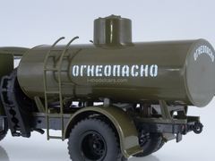 MAZ-200 AC-8-200 Gasoline tanker khaki 1:43 Our Trucks #16