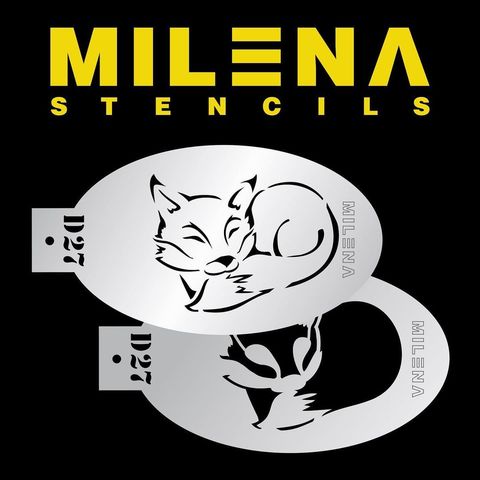 Трафарет Milena D27