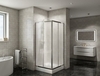BelBagno DUE-A-2-90-P-Cr Душевой уголок
