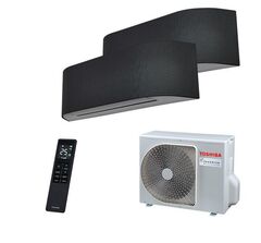 Мульти сплит-система Toshiba на 2 комнаты (20+35 кв.м.) HAORI