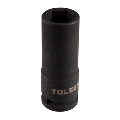TOLSEN (TT18266) Головка торцевая ударная глубокая шестигранная 1/2", 16 мм