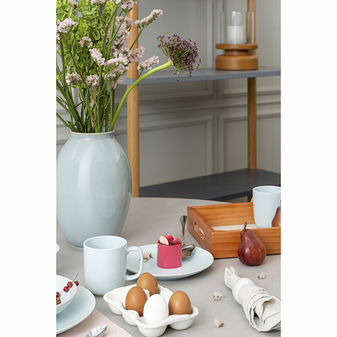 Подставка для яиц 18.6х12.4см Liberty Jones Simplicity белая