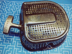 Стартер ручной UNITED PARTS для 188/190/192F, GX390, плоские метал. собачки, D-образный