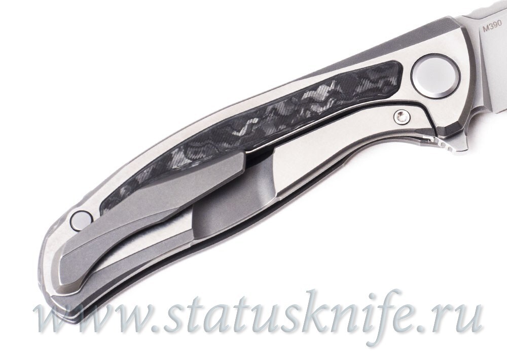 Нож Широгоров Флиппер F95NL Gen5 Black TC M390 MRBS