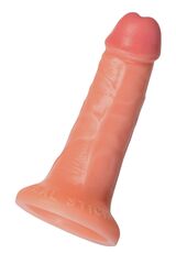 Телесный фаллоимитатор RealStick CALIBER - 14 см. - 