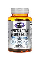 NOW Foods Sports, мультивитамины для мужчин и женщин, 90 мягких таблеток