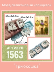 1563 Молд силиконовый 