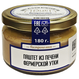 Паштет из печени утки Мир Вкуса 180 г