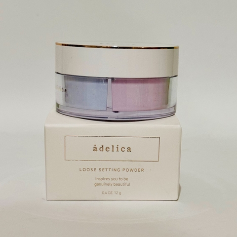 Пудра для лица двухцветная матирующая ADELICA Loose Setting Powder 12 g