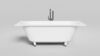 Salini 104713MF  ORNELLA AXIS KIT  170x70 Встраиваемая ванна с овальной чашей, регулируемые ножки, донный клапан "Click-Clack" белый, сифон, интегрированный слив-перелив по центу, RAL полностью