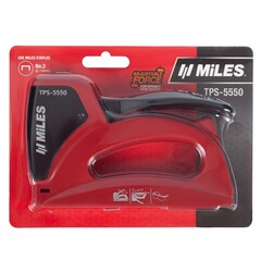 TPS-5550 Степлер тип скобы №53, пластиковый корпус, 162х143х30мм (MILES)