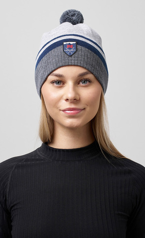 Шапка Nordski Move Grey/Black