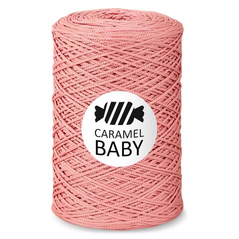 Шнур для вязания Caramel Baby 500 м малиновое суфле