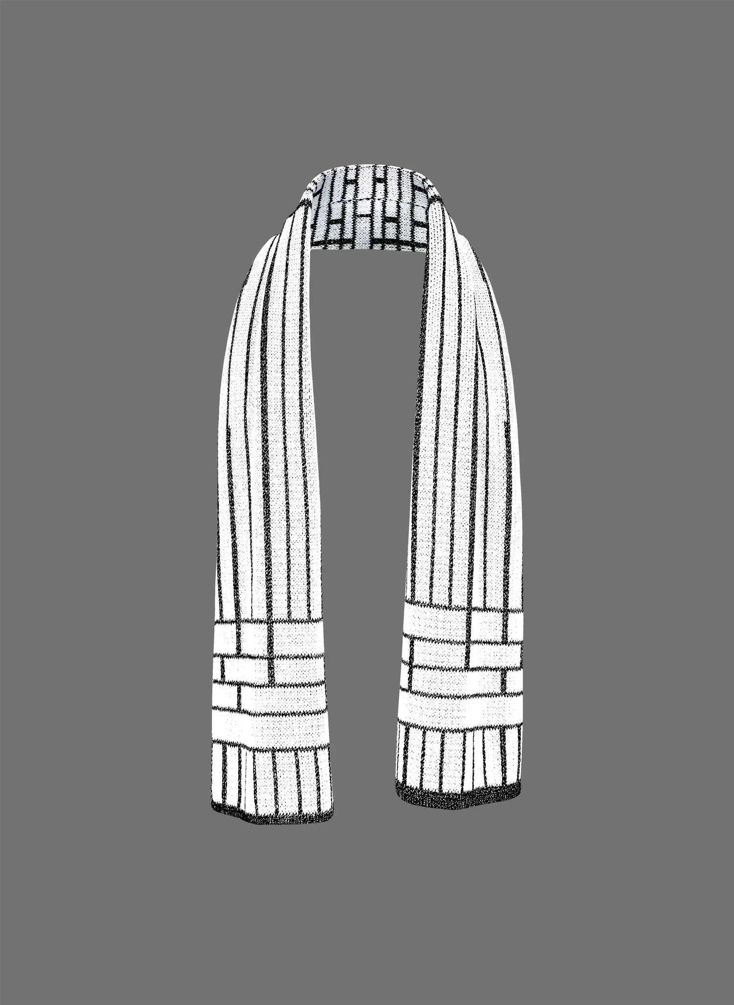 Шарф «Пыльная роза»