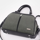 Сумка Саломея 257 македония оливковый + черный