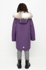 пальто  для девочки  ВК 38109/1 УЗГ