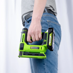 Степлер аккумуляторный Greenworks G24CS10 24V, без АКБ и ЗУ