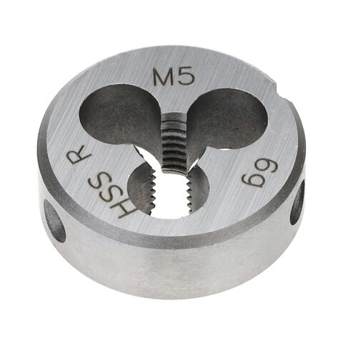 Плашка М 5,0х0,8 DINEN22568 HSS 6g 20х7мм Terrax by Ruko 237050TX