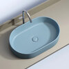 Ceramica Nova Element CN6048ML Умывальник чаша накладная овальная, 60.8x38.5, цвет: голубой матовый