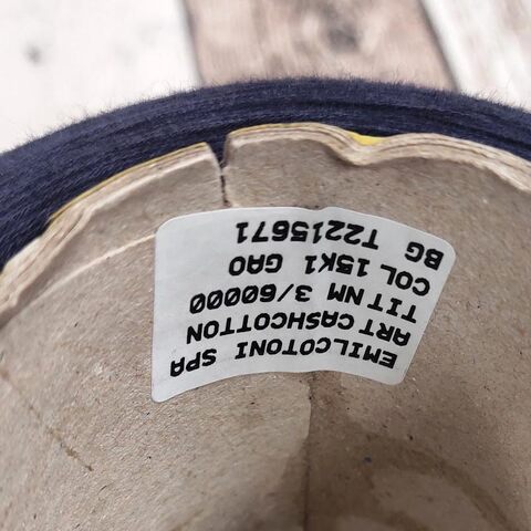 Хлопок c кашемиром (15%) EMILCOTONI CASHCOTTON 3/60 темно-синий