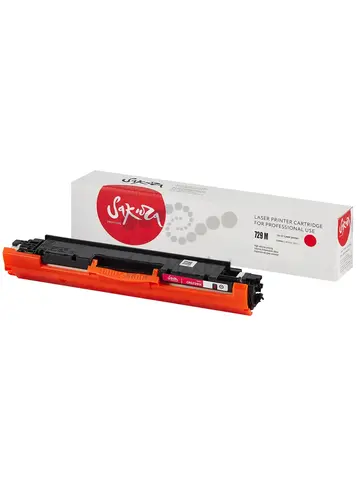 Картридж Sakura CRG729M (4368B002) для Canon LBP7010C/LBP7018C, пурпурный, 1000 к.