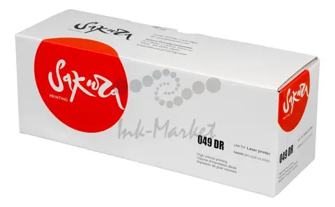 Фотобарабан Sakura 049 для Canon LBP113w, MF112, MF113w, черный, 12000 к.