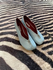 Туфли ZIPPER BLUE