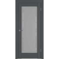 Купить Межкомнатная дверь ПЭТ Witon 01C Grey остеклённая