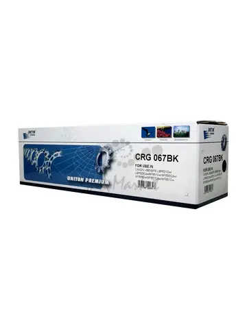 Картридж UNITON Premium Cartridge 067K черный для CANON LBP-631, LBP-633, MF651, MF655, MF657 (1,35K)