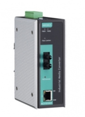Медиа-конвертер MOXA IMC-P101-M-ST