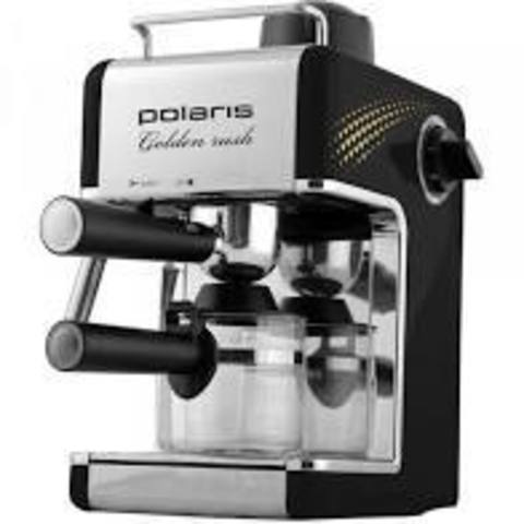 Кофеварка рожковая Polaris PCM 4006A Golden rush