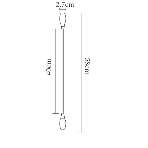 Коннектор длинный для трека Arte Lamp A152006