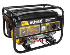 Портативный бензогенератор HUTER DY3000LX - [2,5 кВт / 220V] эл. старт