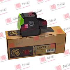 Тонер-картридж БУЛАТ s-Line 71B5HK0, 71B0H10 для Lexmark CS417, CX417, CX517 (Чёрный, 6000 стр.), универсальный