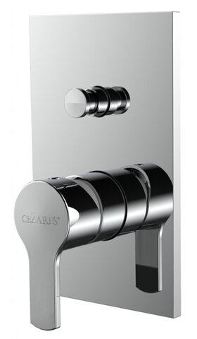 Cezares OVEST-VDIM-01 OVEST-VDIM-01 Встраиваемый однорычажный смеситель для душа с переключателем, исполнение хром