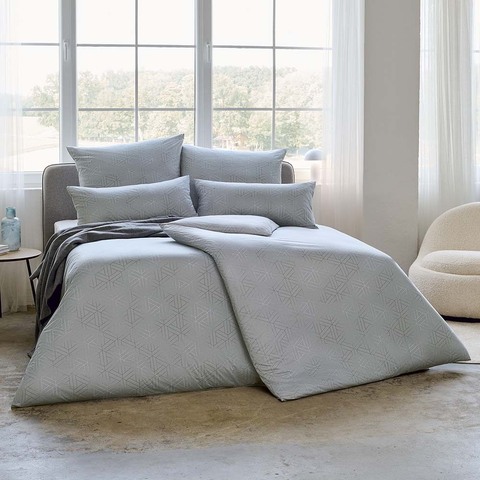 Постельное белье 1.5 спальное Estella Pippa grau серое