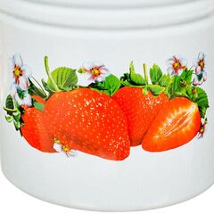 Кастрюля сталь, эмал, 12 л, с крыш, Сиб товары, С1624/.СГ*59/*59/.П/П*59/.С/.З/.СГ, в асс, индукц