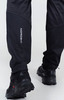 Премиальный костюм для лыж и зимнего бега Nordski Hybrid Hood Black/Grey