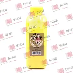 Тонер БУЛАТ s-Line 44315305, 44315301 для Oki C610 (Жёлтый, банка 150 г)