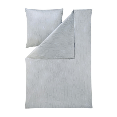 Постельное белье 1.5 спальное Estella Pippa grau серое