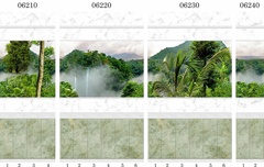 Панель ПВХ фотопечать 3D Panda Тайна природы 2700х250 мм