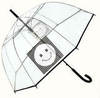 Зонт-трость  прозрачный Perletti Time-25920-Smile