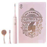 Электрическая ультразвуковая зубная щетка Soocas X3U (2 насадки + щеточка для очистки лица) (Розовая)