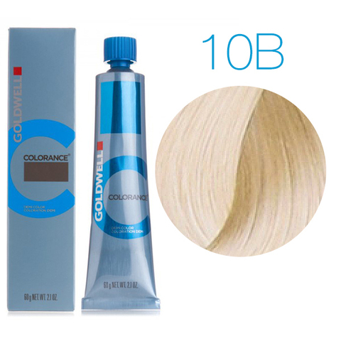 Goldwell Colorance 10B (бежевый блондин пастельный) - тонирующая крем-краска