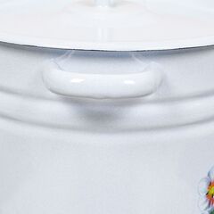 Кастрюля сталь, эмал, 12 л, с крыш, Сиб товары, С1624/.СГ*59/*59/.П/П*59/.С/.З/.СГ, в асс, индукц