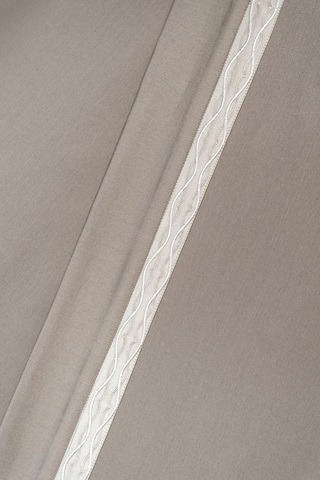 Постельное белье 2 спальное евро Сlaire Batiste Loire Diamante Riccio коричневое