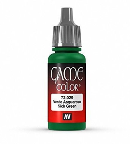 Game Color Sick Green 17 ml.