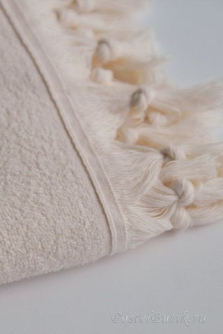 Полотенце 100х150 Hamam Meyzer Tassels слоновой кости