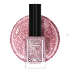 JEANMISHEL CRYSTAL 712 Лак для ногтей с блестками 3D эффект голографии 12мл