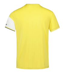 Теннисная футболка Le Coq Sportif Tennis Pro T-Shirt SS 23 N°1 M - new optical white/jaune champion